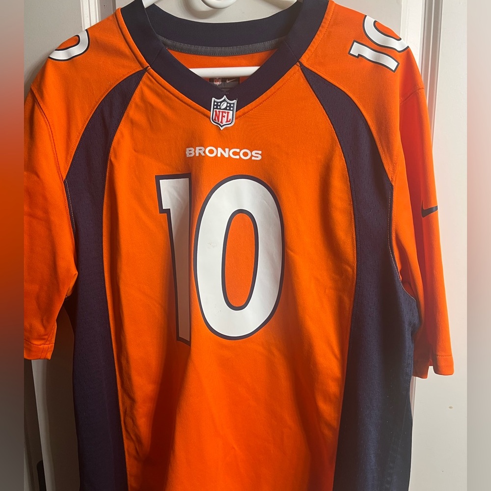 Nike On Field NFL Jersey -  Orange Crush Jeudy